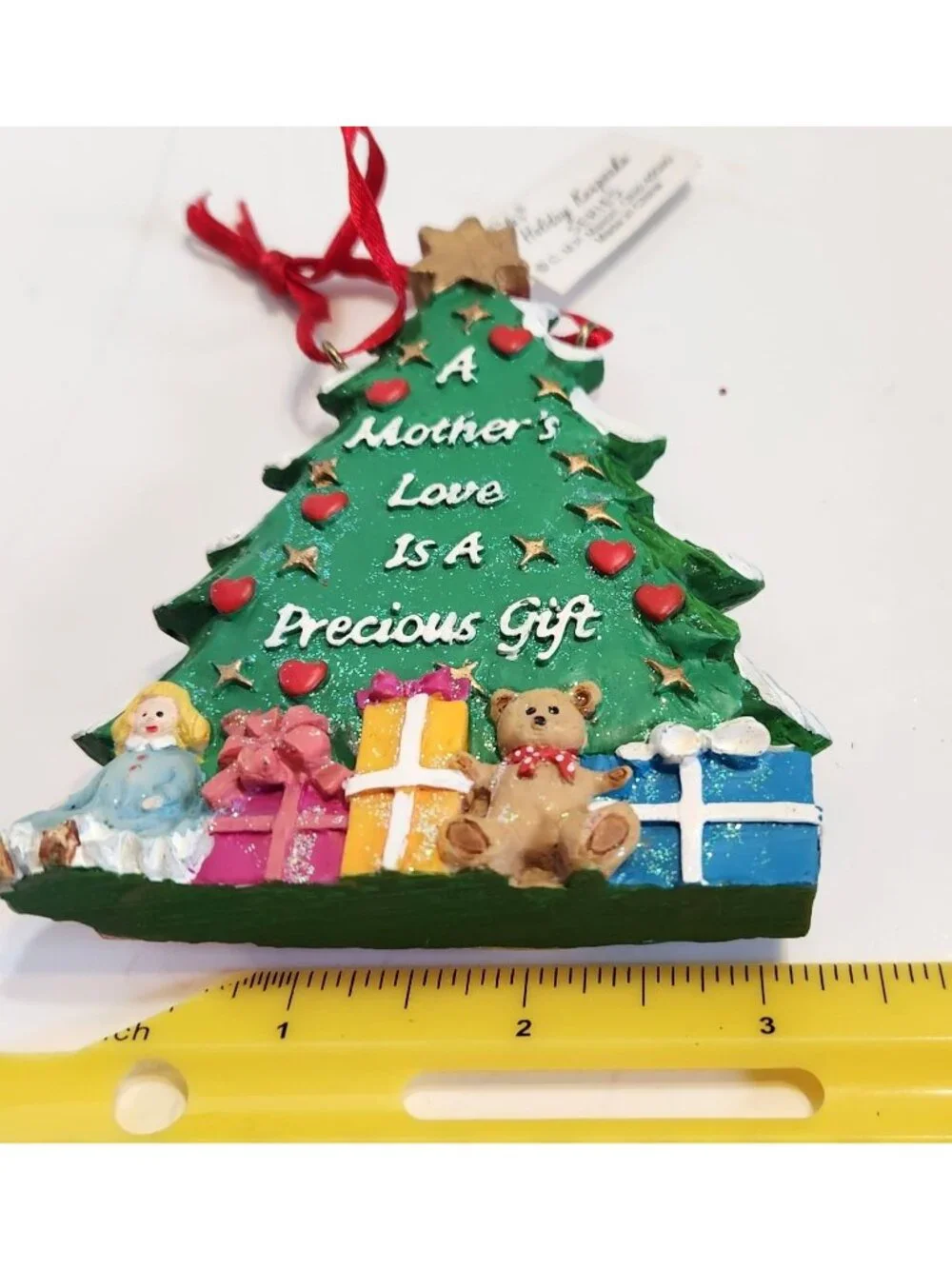 Paula's Holiday Keepsake Series Christmas Tree Ornament With 